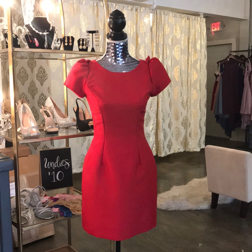 Camilyn Beth Red Cocktail Dress
